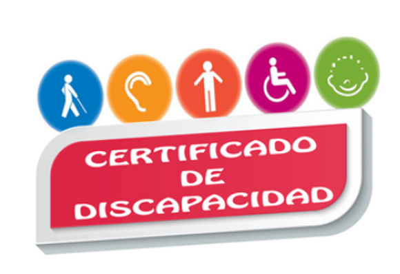 Ilustración del certificado de discapacidad