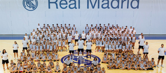Imagen de los participantes en el deporte inclusivo