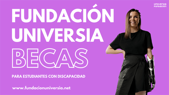 La Fundación Universia convoca doscientas becas para universitarios con discapacidad
