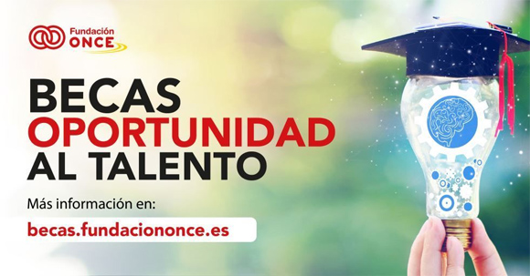 Cartel promocional de las becas