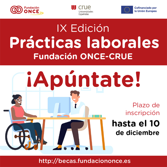 Cartel promocional de las becas