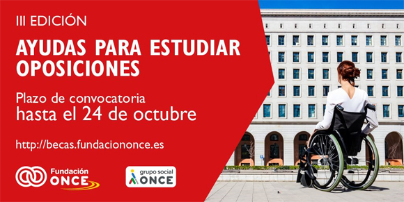 Cartel promocional de las becas