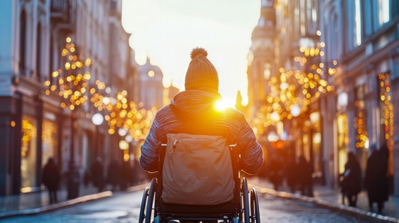 Persona con movilidad reducida